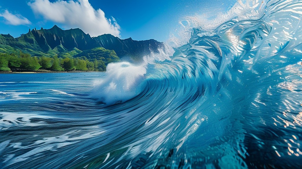 玻璃巨浪是怎样形成的?大溪地冲浪海浪的自然条件解析