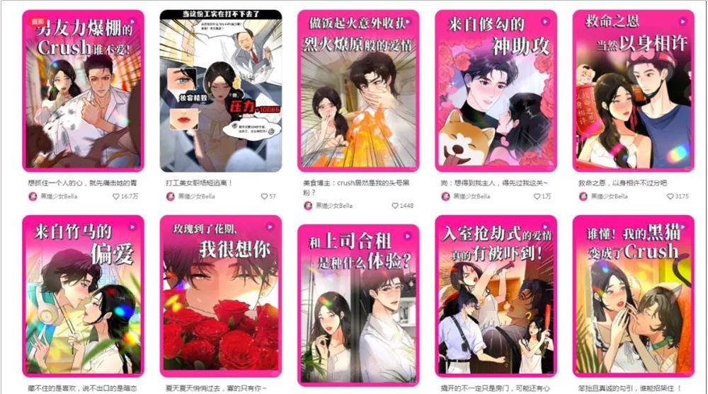 “霸总”小说动漫化，博主吸粉百万、广告报价10万......