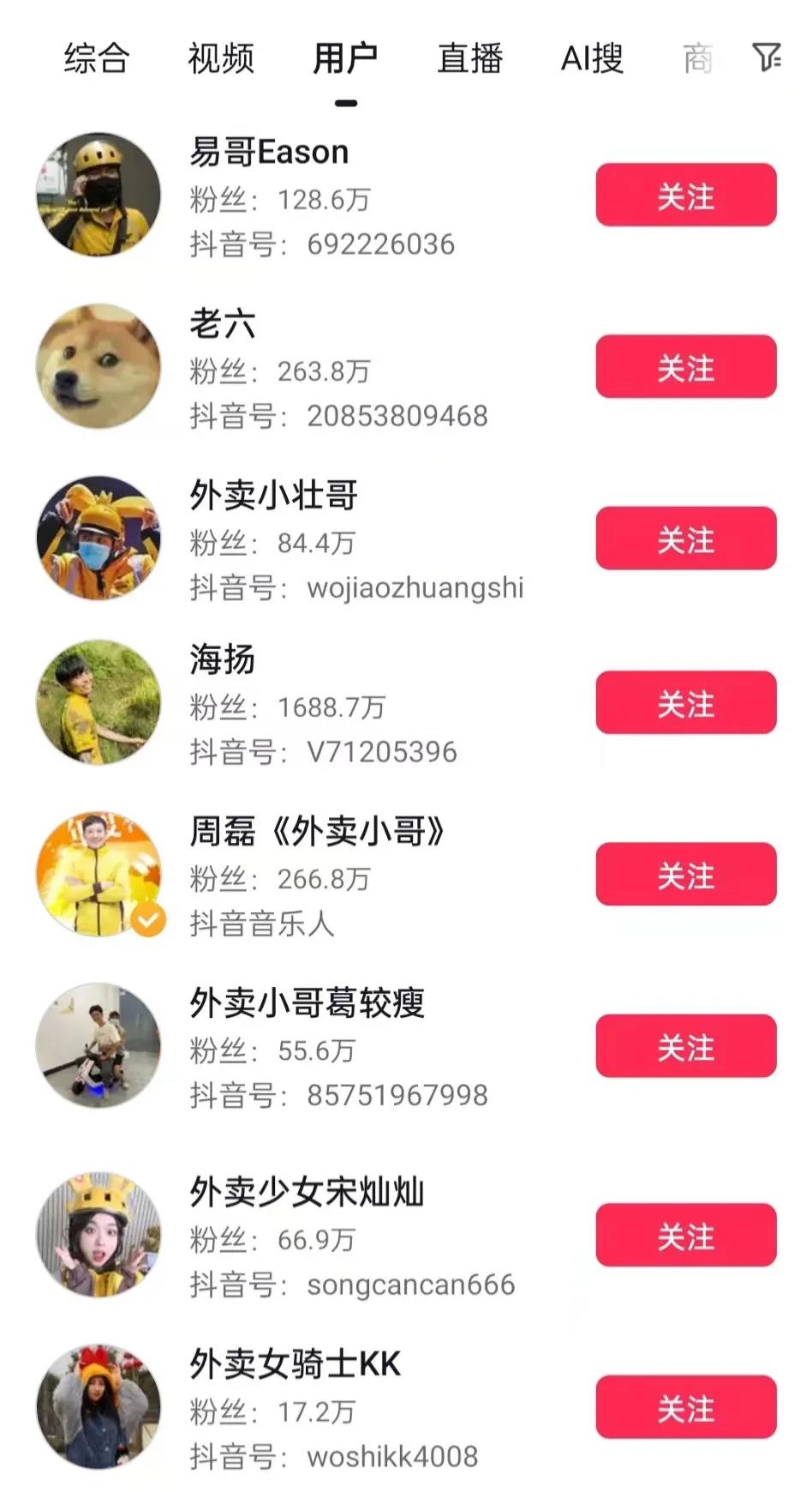 外卖小哥涌入抖音拍视频，已经有人火了