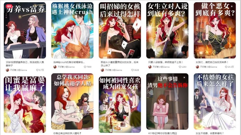 “霸总”小说动漫化，博主吸粉百万、广告报价10万......